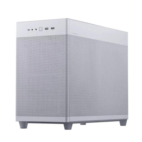 ASUS PRIME AP201 CASE TG WHITE Mini Tower Wit - Afbeelding 6