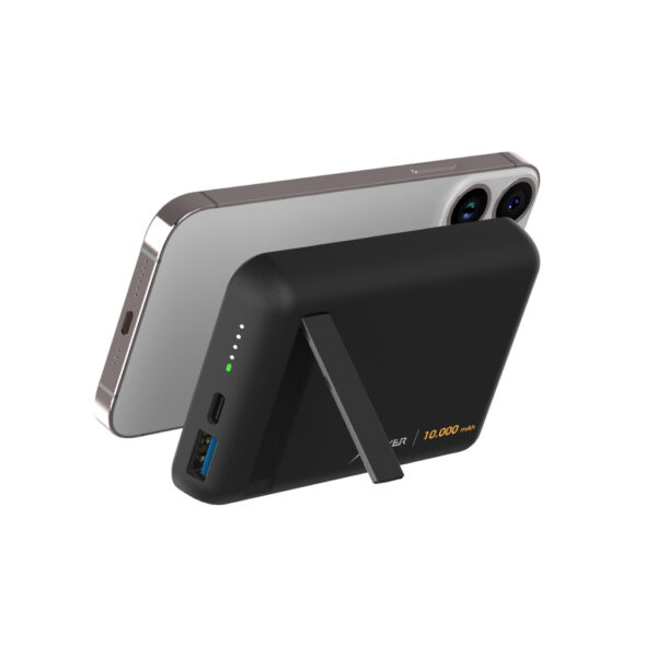 XLayer MagFix Pro 2 Lithium-Polymeer (LiPo) 10000 mAh Draadloos opladen Zwart - Afbeelding 4