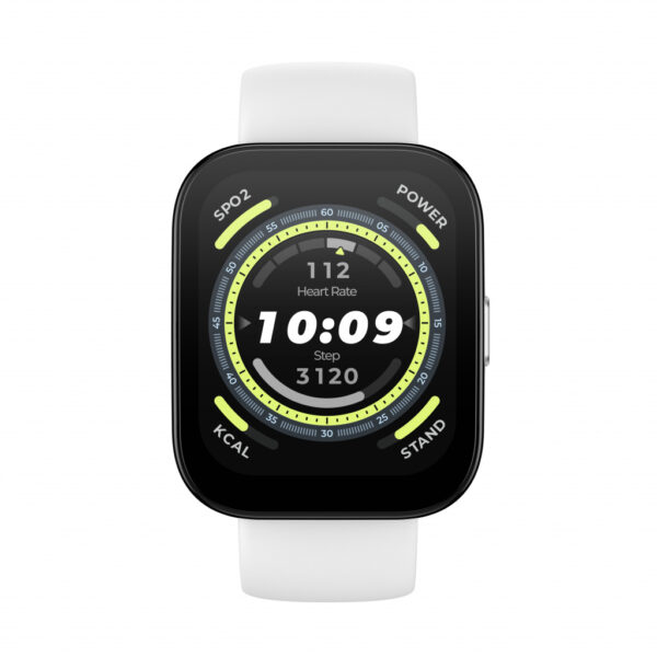 Amazfit Bip 5 4,85 cm (1.91") TFT 45.9 mm Digitaal 320 x 380 Pixels Touchscreen Wit GPS