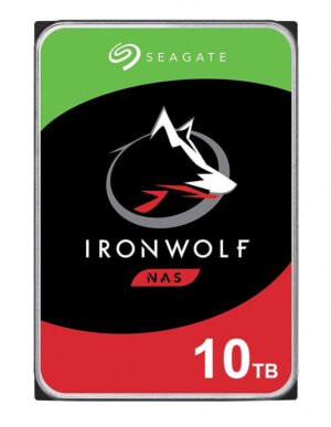 Seagate IronWolf ST10000VN000 interne harde schijf 10 TB 7200 RPM 256 MB 3.5" SATA III