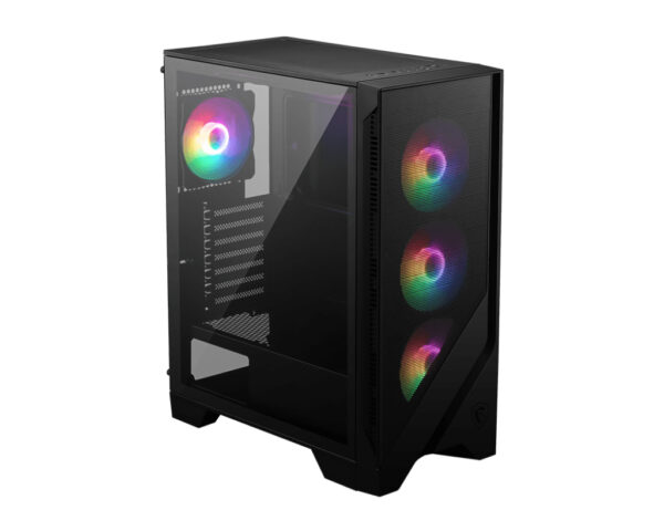 MSI MAG Forge 120A AIRFLOW Midi Tower Zwart, Transparant - Afbeelding 2