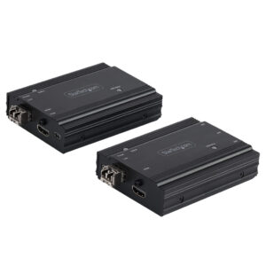 StarTech.com 4K HDMI KVM Extender over Glasvezel/FIber, HDMI Video & USB Remote KVM Switch/Console Extender tot 300m (MultiMode)