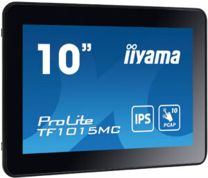 iiyama TF1015MC-B3 beeldkrant Interactief flatscreen 25,6 cm (10.1") LED 500 cd/m² HD Zwart Touchscreen