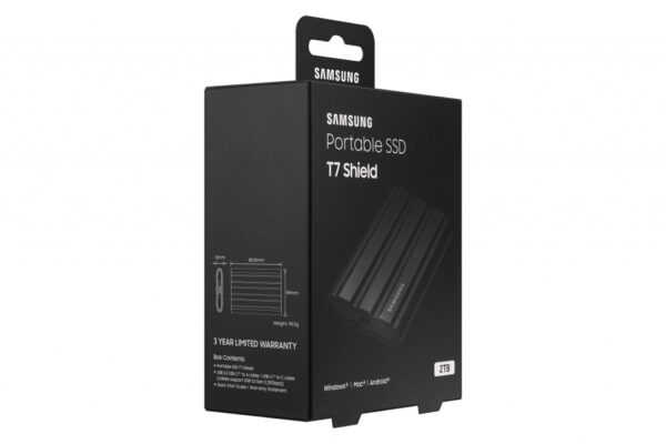 Samsung MU-PE2T0S 2 TB USB Type-C 3.2 Gen 2 (3.1 Gen 2) Zwart - Afbeelding 6
