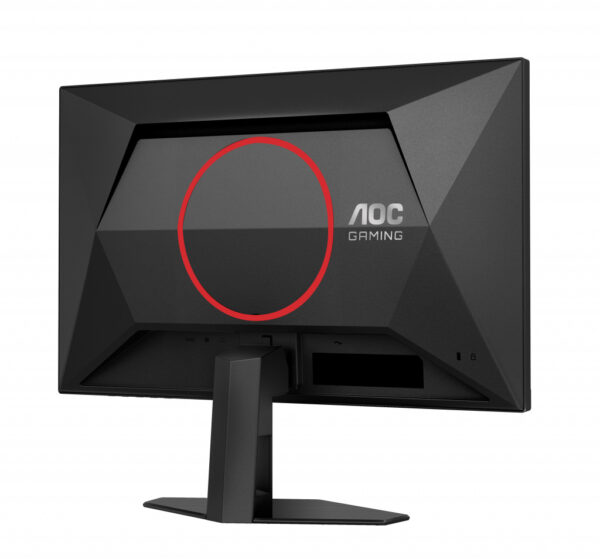 AOC G4 Q24G4RE computer monitor 60,5 cm (23.8") 2560 x 1440 Pixels Quad HD LED Zwart, Rood - Afbeelding 11