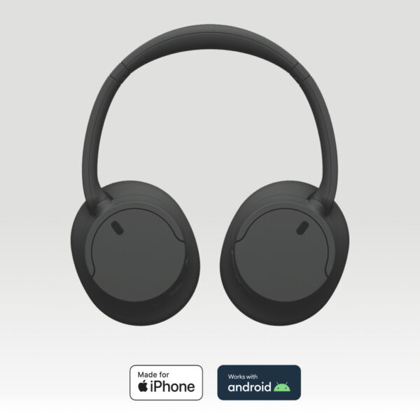 Sony WH-CH720 Headset Bedraad en draadloos Hoofdband Oproepen/muziek USB Type-C Bluetooth Zwart - Afbeelding 2