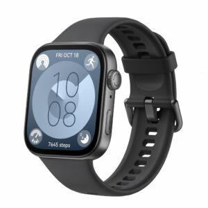 Huawei WATCH Fit 3 4,62 cm (1.82") AMOLED 43.2 mm Digitaal 408 x 480 Pixels Touchscreen Zwart Wifi GPS