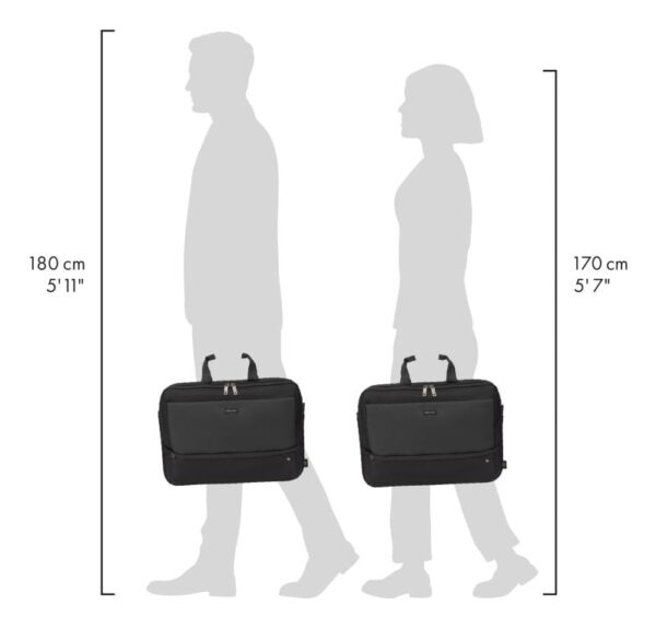 DICOTA D32166-RPET laptoptas 32,8 cm (12.9") Aktetas Zwart - Afbeelding 15