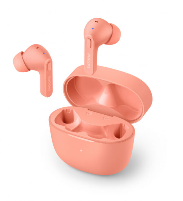 Philips 2000 series TAT2206PK/00 hoofdtelefoon/headset True Wireless Stereo (TWS) In-ear Oproepen/muziek Bluetooth Roze - Afbeelding 3