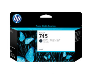 HP 745 matzwarte DesignJet inktcartridge, 130 ml