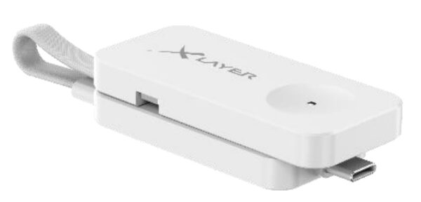 XLayer 220559 oplader voor mobiele apparatuur Hoofdtelefoons, Smartphone, Smartwatch Wit USB Binnen