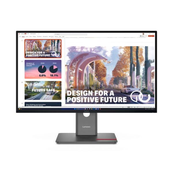 Lenovo ThinkVision P27QD-40 LED display 68,6 cm (27") 2560 x 1440 Pixels Wide Quad HD Zwart
