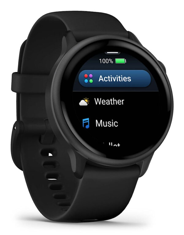 Garmin vívoactive 6 3,05 cm (1.2") AMOLED 42 mm Digitaal 390 x 390 Pixels Touchscreen Zwart Wifi GPS - Afbeelding 3