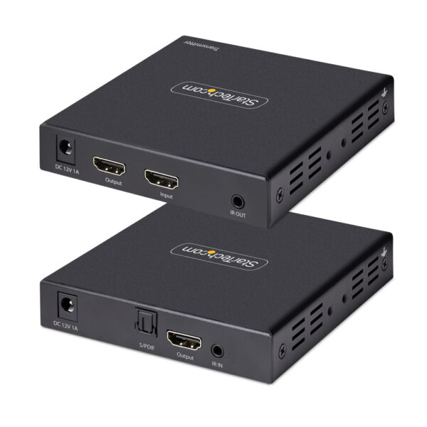 StarTech.com 4K HDMI Extender Over CAT5/CAT6 Kabel, 4K 60Hz HDR Video Extender Tot 70m, HDMI Verlenger Over UTP/Ethernet Kabel, - Afbeelding 2