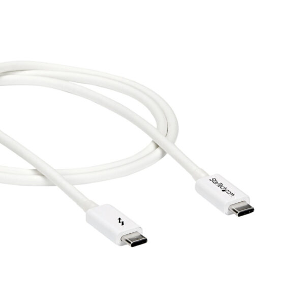 StarTech.com 1m Thunderbolt 3 Kabel, 20Gbps, 100W PD, 4K, Thunderbolt Gecertificeerd, Thunderbolt 4/USB 3.2/DisplayPort Compatib - Afbeelding 4