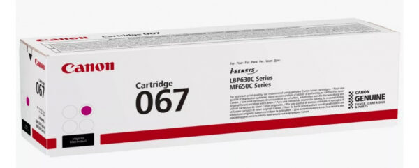 Canon 067 tonercartridge 1 stuk(s) Origineel Magenta - Afbeelding 2