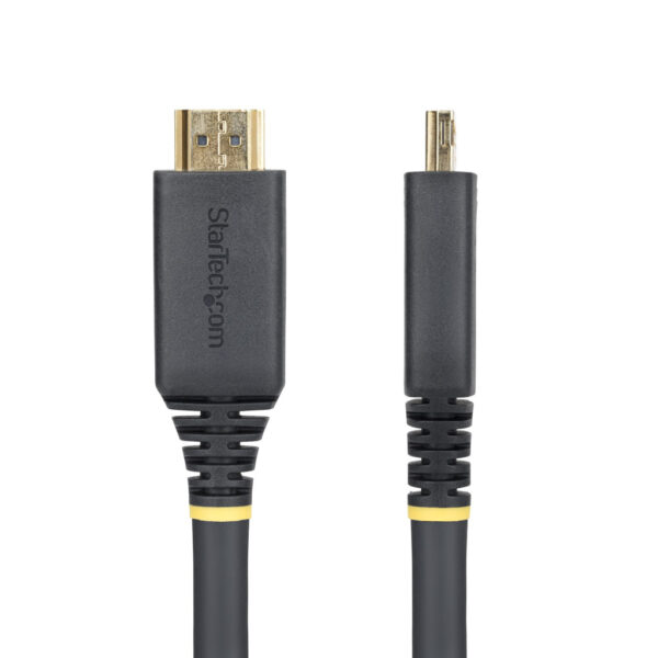StarTech.com HDMI2-CABLE-GRIP-35F HDMI kabel 10,6 m HDMI Type A (Standaard) Zwart - Afbeelding 4