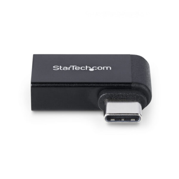 StarTech.com Haakse USB-C naar USB-A Adapter, USB 5Gbps, 3A, USB-C Male naar USB-A Female Converter, Duurzame Metalen Behuizing - Afbeelding 3
