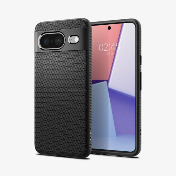 Spigen Liquid Air mobiele telefoon behuizingen 15,7 cm (6.16") Hoes Zwart - Afbeelding 2