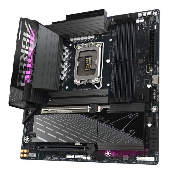 GIGABYTE B860M AORUS ELITE WIFI6E Intel B860 LGA 1851 (Socket V1) micro ATX - Afbeelding 4