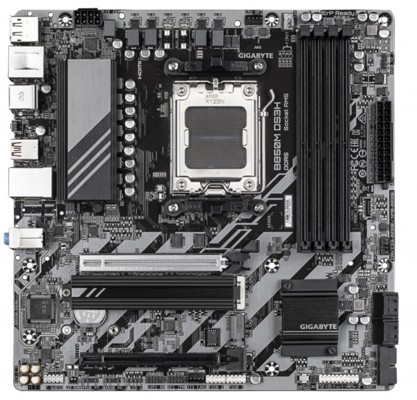 GIGABYTE B850M DS3H moederbord AMD B850 Socket AM5 micro ATX - Afbeelding 2