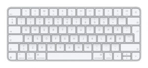 Apple Magic toetsenbord Universeel USB + Bluetooth QZERTY Deens Wit