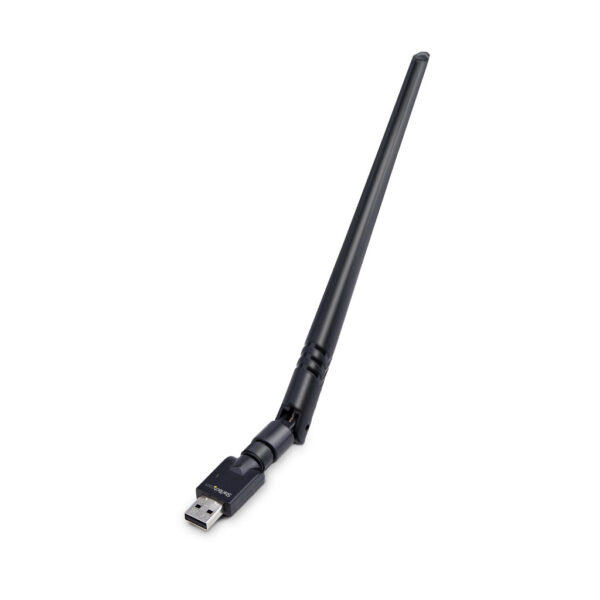 StarTech.com USB Bluetooth 5.3 Adapter voor PC/Laptop, Class 1, USB Bluetooth Dongle, Connectiviteit over grote afstanden voor t