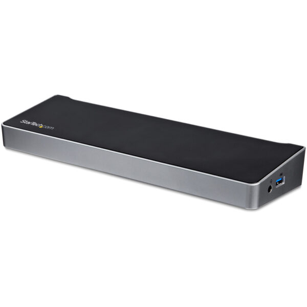 StarTech.com Triple Monitor USB 3.0 Docking Station met 2x 4K DisplayPort & HDMI - 5 Port USB-A Hub (1x Fast-Charge), 3.5mm Aud - Afbeelding 7