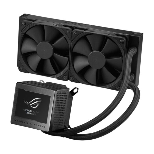ASUS ROG RYUJIN III 240 Processor Alles-in-één vloeistofkoeler 12 cm Zwart 1 stuk(s)