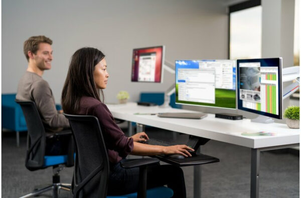 Kensington SmartFit® One-Touch in hoogte verstelbare dual monitorarm - Afbeelding 15