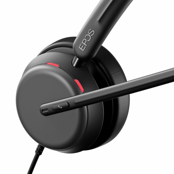 EPOS IMPACT 860 ANC Headset Bedraad Hoofdband Kantoor/callcenter USB Type-C Zwart - Afbeelding 2