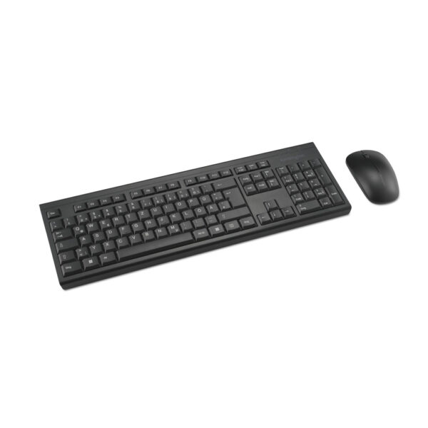 Kensington KM150 EQ toetsenbord Inclusief muis Kantoor RF Draadloos QWERTZ Duits Zwart