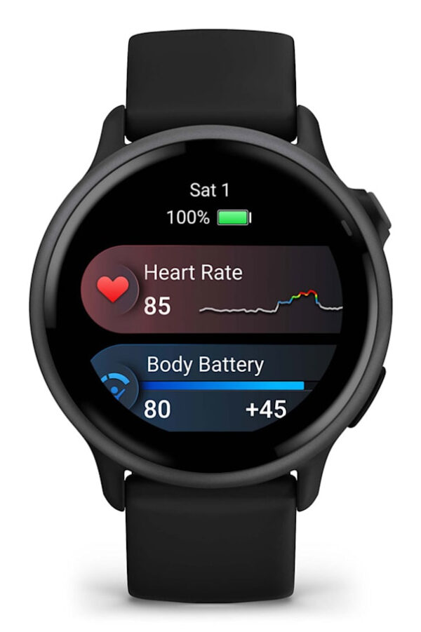 Garmin vívoactive 6 3,05 cm (1.2") AMOLED 42 mm Digitaal 390 x 390 Pixels Touchscreen Zwart Wifi GPS - Afbeelding 6