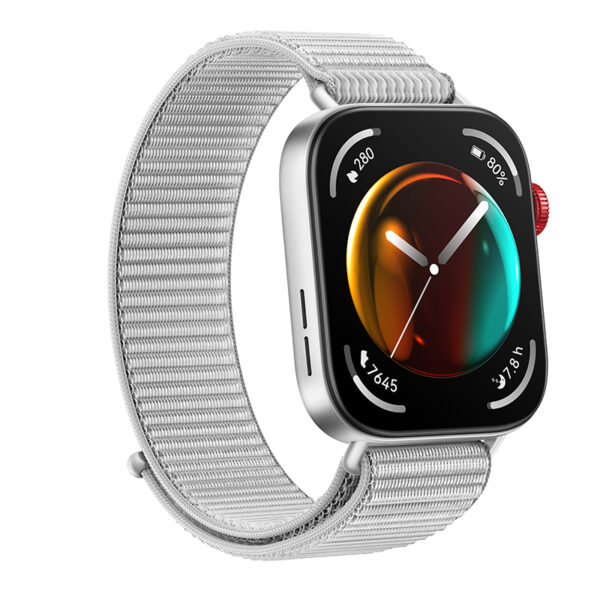 Huawei WATCH Fit 3 4,62 cm (1.82") AMOLED 43.2 mm Digitaal 408 x 480 Pixels Touchscreen Zilver Wifi GPS - Afbeelding 2