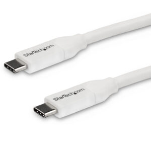 StarTech.com 4m USB-C Laadkabel, Fast Charge & Sync Type C Kabel, 100W (5A) PD, USB 2.0, USB-IF Gecertificeerd - Zwarte USB Opla