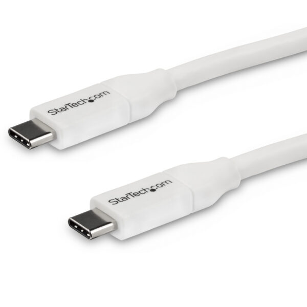 StarTech.com 4m USB-C Laadkabel, Fast Charge & Sync Type C Kabel, 100W (5A) PD, USB 2.0, USB-IF Gecertificeerd - Zwarte USB Opla