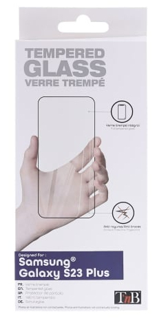 T'nB TGIS23P scherm- & rugbeschermer voor mobiele telefoons Doorzichtige schermbeschermer Samsung 1 stuk(s)