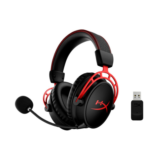 HyperX Cloud Alpha - Wireless Gaming Headset (zwart-rood) - Afbeelding 4