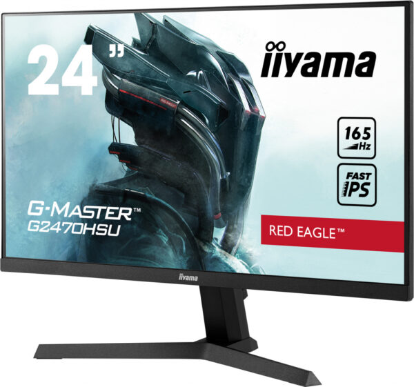 iiyama G-MASTER Red Eagle LED display 60,5 cm (23.8") 1920 x 1080 Pixels Full HD Zwart - Afbeelding 4