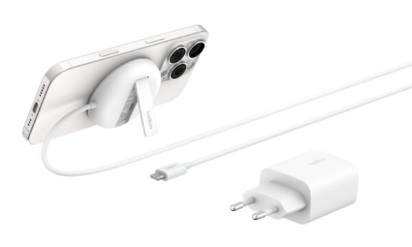 Belkin WIA011kqWH Headset, Smartphone Wit USB Draadloos opladen Snel opladen Binnen