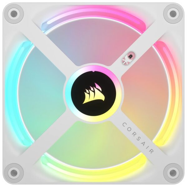 Corsair iCUE LINK QX120 RGB Computer behuizing Ventilator 12 cm Wit 3 stuk(s) - Afbeelding 4