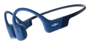 SHOKZ OpenRun Headset Draadloos Neckband Sporten Bluetooth Blauw