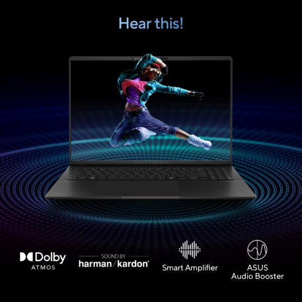 ASUS Vivobook S 16 OLED S5606CA-RI045W Intel Core Ultra 7 255H Laptop 40,6 cm (16") 3K 32 GB LPDDR5x-SDRAM 1 TB SSD Wi-Fi 7 (80 - Afbeelding 23