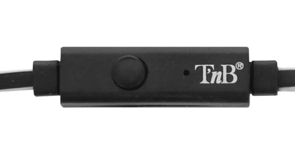T'nB ESBCBK hoofdtelefoon/headset Bedraad In-ear Oproepen/muziek Zwart - Afbeelding 2