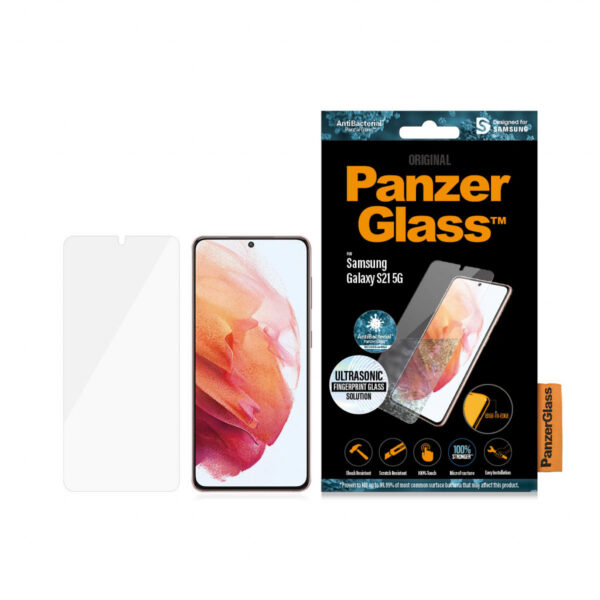 PanzerGlass ® Screen Protector Samsung Galaxy S21 5G Doorzichtige schermbeschermer 1 stuk(s) - Afbeelding 3