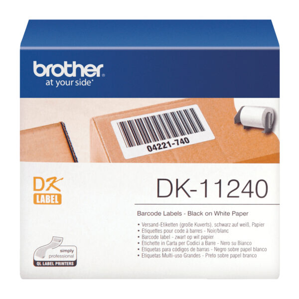 Brother DK-11240 printeretiket Wit - Afbeelding 3