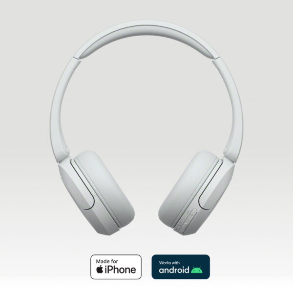 Sony WH-CH520 Headset Draadloos Hoofdband Oproepen/muziek USB Type-C Bluetooth Wit - Afbeelding 2