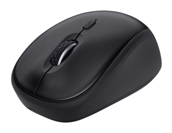 Trust TKM-360 toetsenbord Inclusief muis Kantoor RF Draadloos QWERTY Amerikaans Engels Zwart - Afbeelding 3