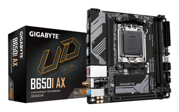 GIGABYTE B650I AX moederbord AMD B650 Socket AM5 mini ITX