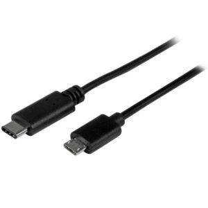 StarTech.com 50cm USB-C naar Micro USB-B Kabel, USB 2.0, Type C naar Micro-B Data Transfer Kabel
